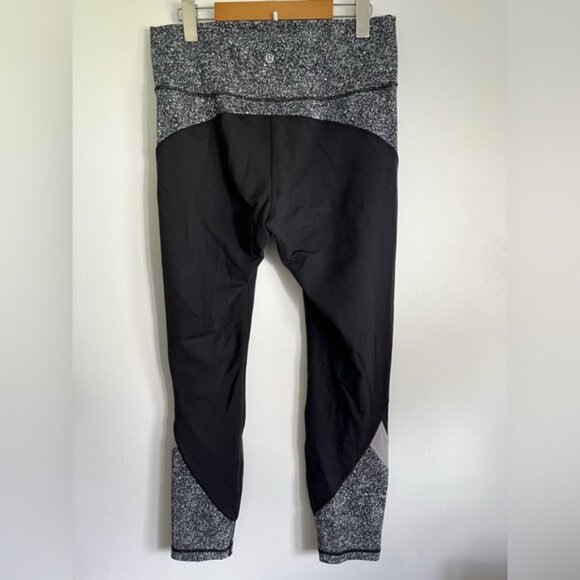 LululemonInMovementTight25BlockedLeggingsBlackDiffuseStarlightUS12 - Picture 5 of 8